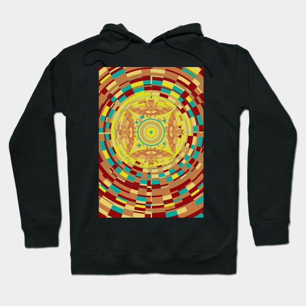 Praise the Scarab of teal Hoodie by paintchips